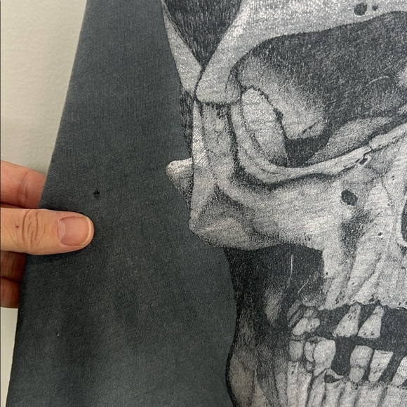 RARE ALLSAINTS 12th Man Soccer Referee gray Vest Tank Top size 10 - Picture 7 of 16